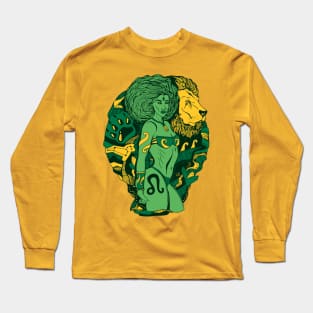 Forrest Green Leo Beauty Long Sleeve T-Shirt